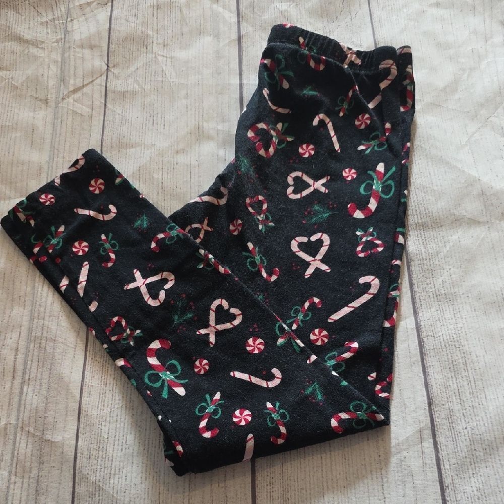 The Children's Place Festive Black Leggings